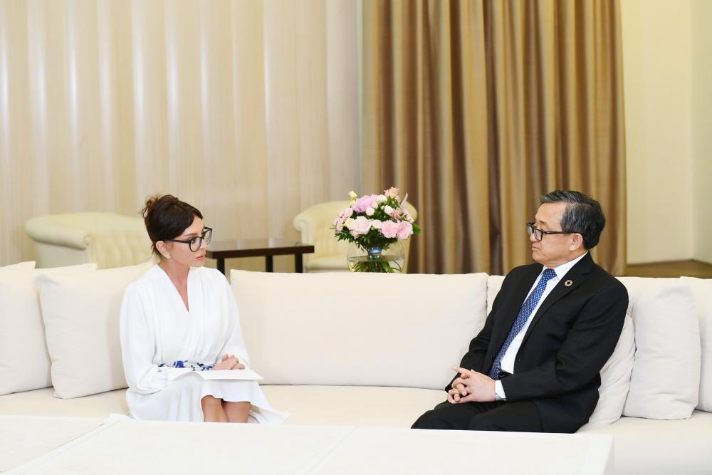 First Vice-President of Azerbaijan Mehriban Aliyeva meets UN Under-Secretary-General [UPDATE]