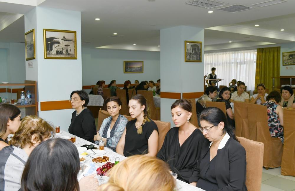 First VP Mehriban Aliyeva attends farewell ceremony for prominent scientist Shirmammad Huseynov [PHOTO]