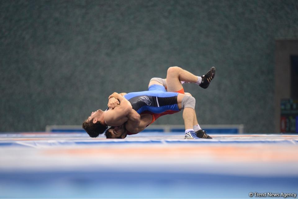 Azerbaijani wrestler defeats Armenian rival at 2nd European Games