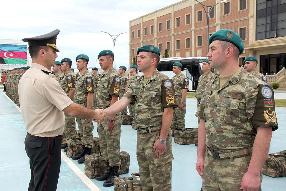 Group of Azerbaijani peacekeepers returns from Afghanistan [PHOTO]