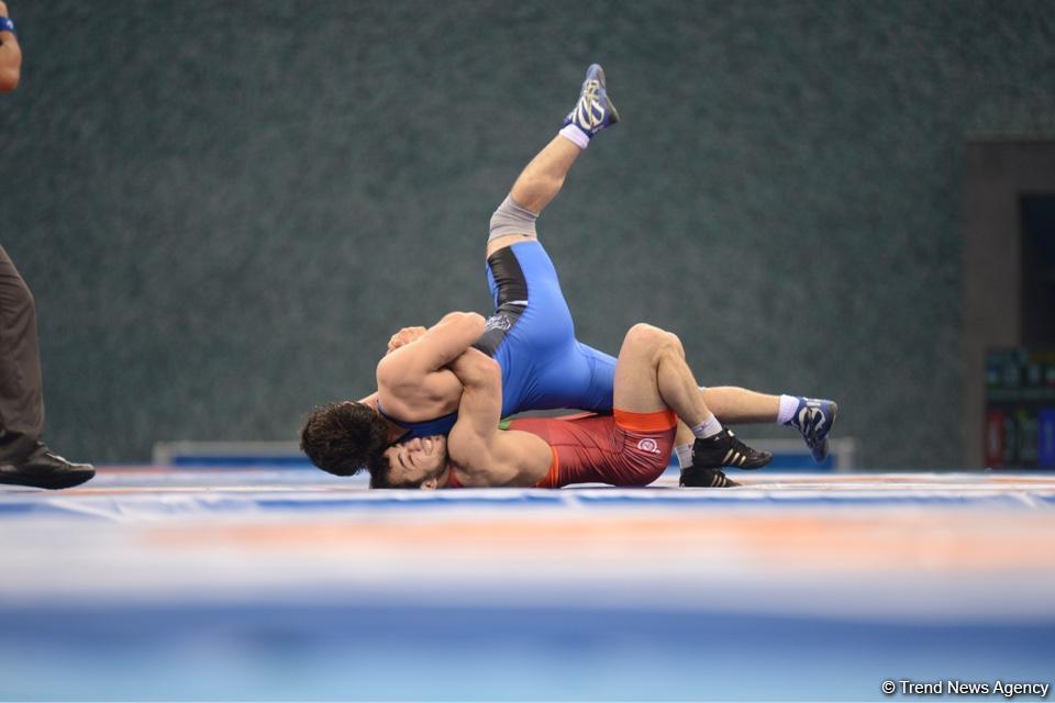 Azerbaijani wrestler wins gold medal of second European Games