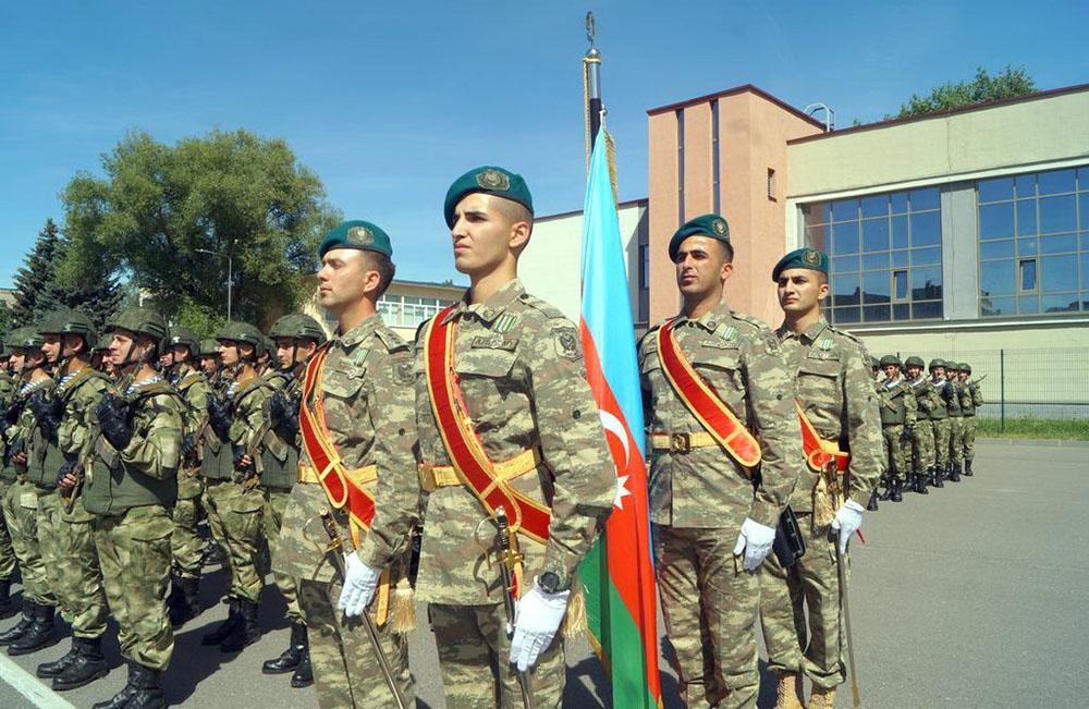 Azerbaijani servicemen to take part in military parade in Belarus [PHOTO]