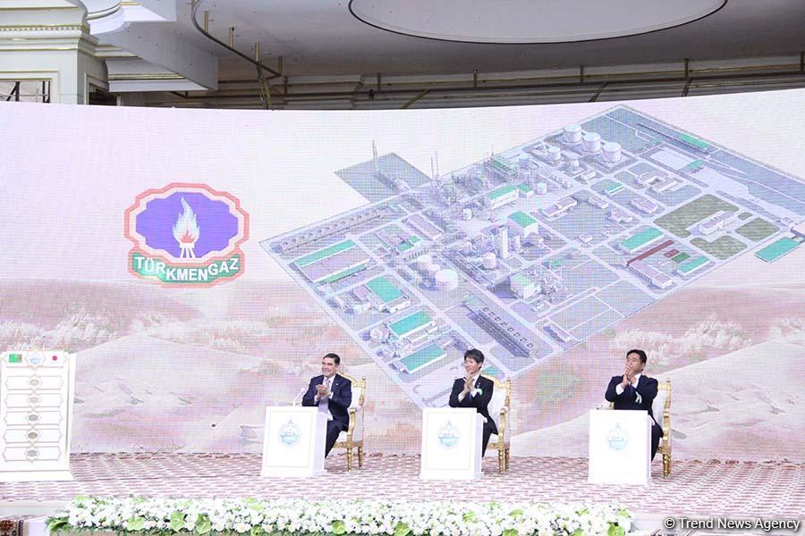 World's first plant to manufacture synthetic fuel from gas opens in Turkmenistan [PHOTO]