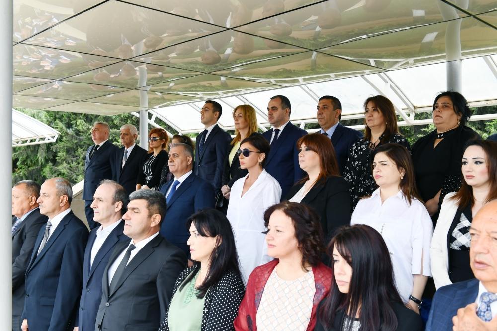 First VP Mehriban Aliyeva attends ceremony to transfer State Security Service soldiers to reserve units [UPDATE]