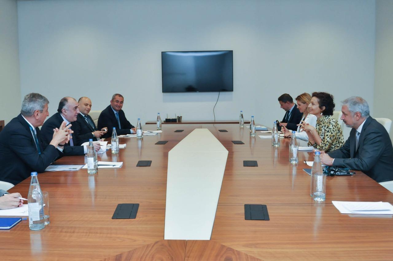 Mammadyarov meets with the Director-General of UNESCO [PHOTO]