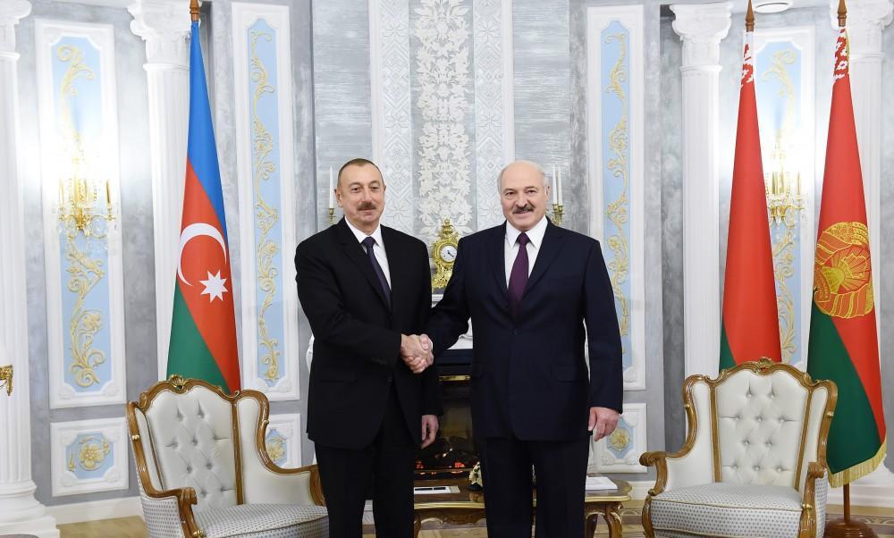 President Ilham Aliyev phones Belarus President Alexander Lukashenko