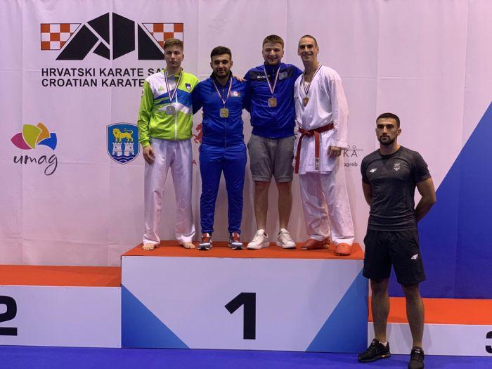 National karateka grabs gold in Croatia