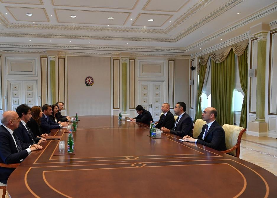 President Ilham Aliyev receives delegation led by Italian Minister of Agricultural, Food, Forestry and Tourism Policies [UPDATE]