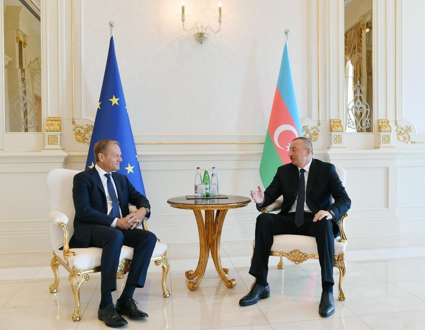 Ilham Aliyev: EU-Azerbaijan relations based on good spirit, mutual support