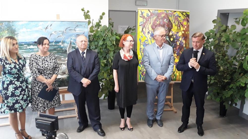 Local artists' works exhibited in Poland [PHOTO]