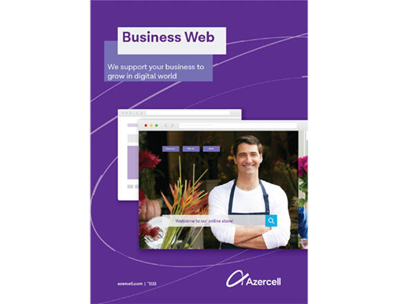 An opportunity to create a website for corporate clients from Azercell!