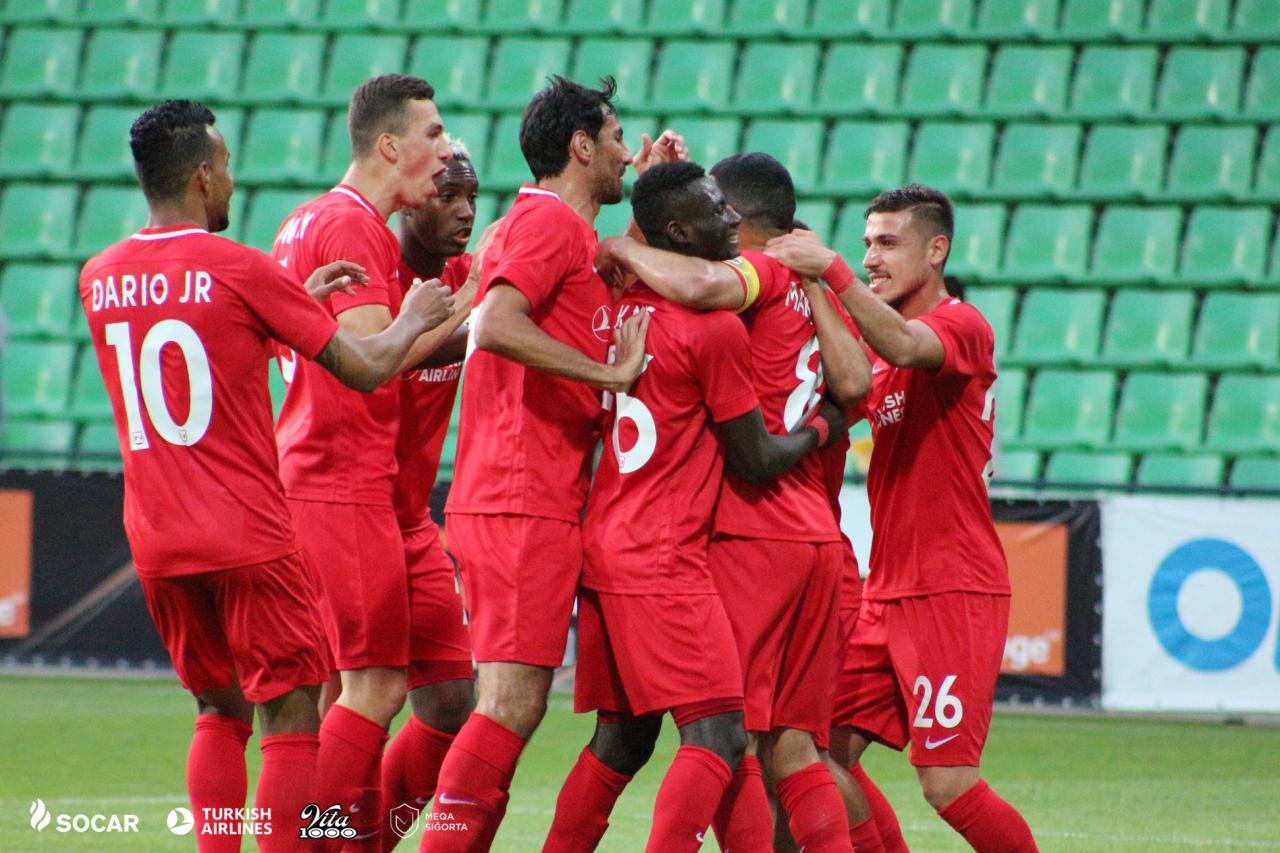 Neftchi PFC achieves brilliant victory over Moldovan team