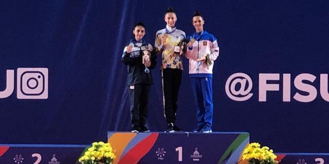 National gymnast grabs silver at Universiade