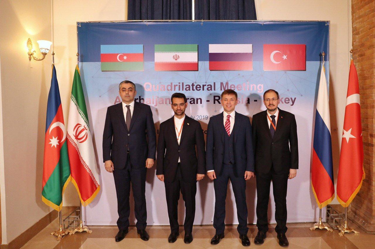 Tehran hosts high-rank quadrilateral meeting between Iran, Azerbaijan, Russia and Turkey [PHOTO]