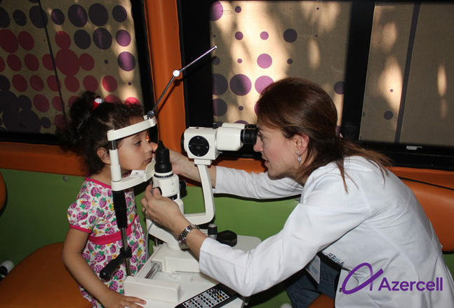 More than 230 people benefit from free ophthalmological inspections organized by Azercell