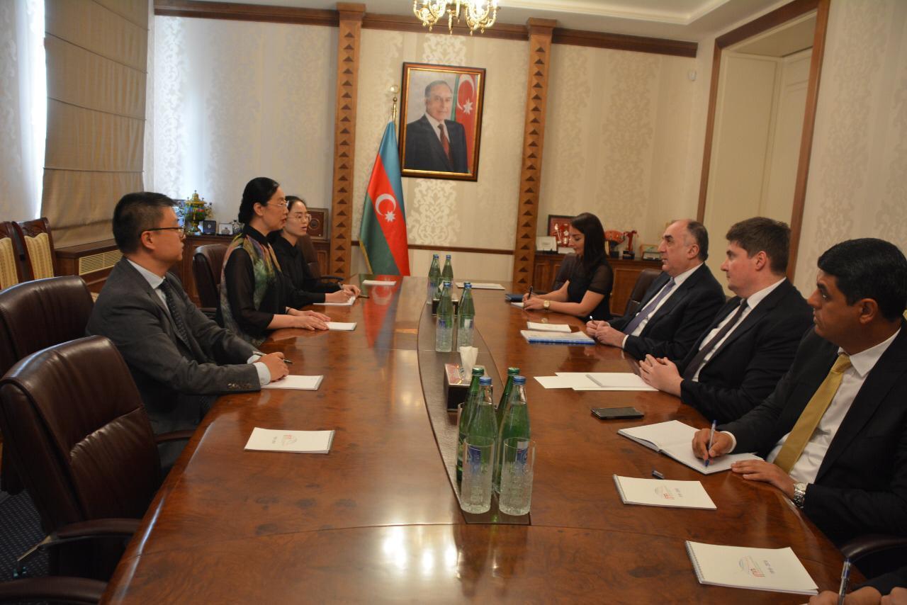 Azerbaijani FM receives newly appointed ambassador of China to Azerbaijan