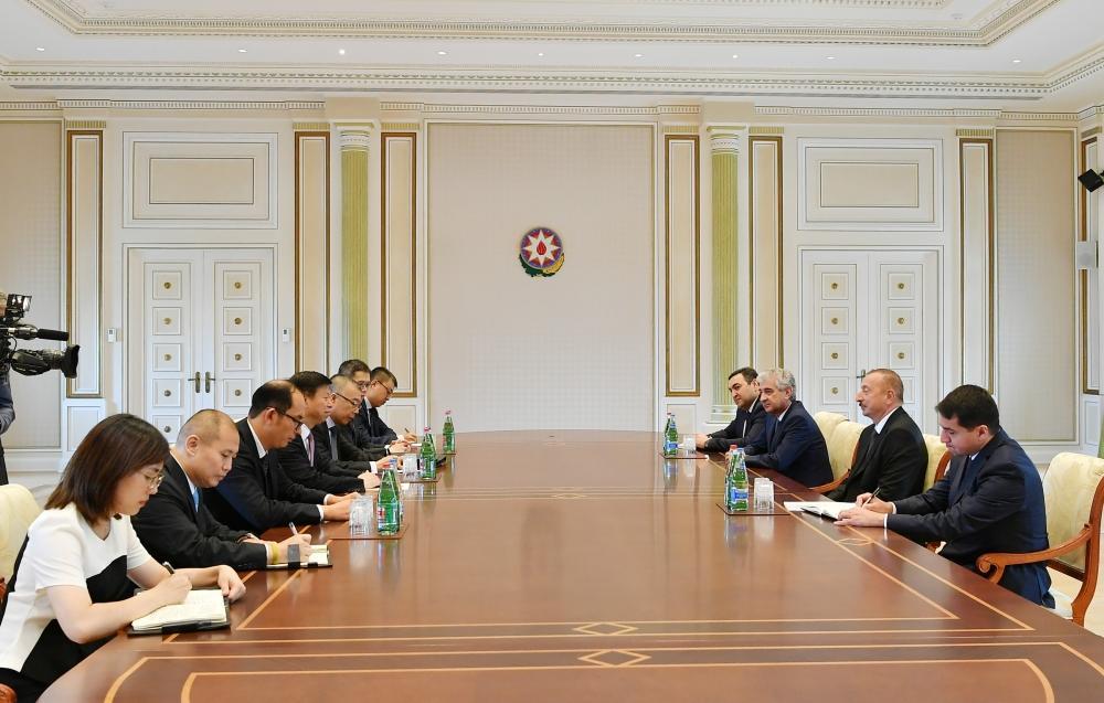 President Aliyev receives delegation of Communist Party of China [UPDATE]