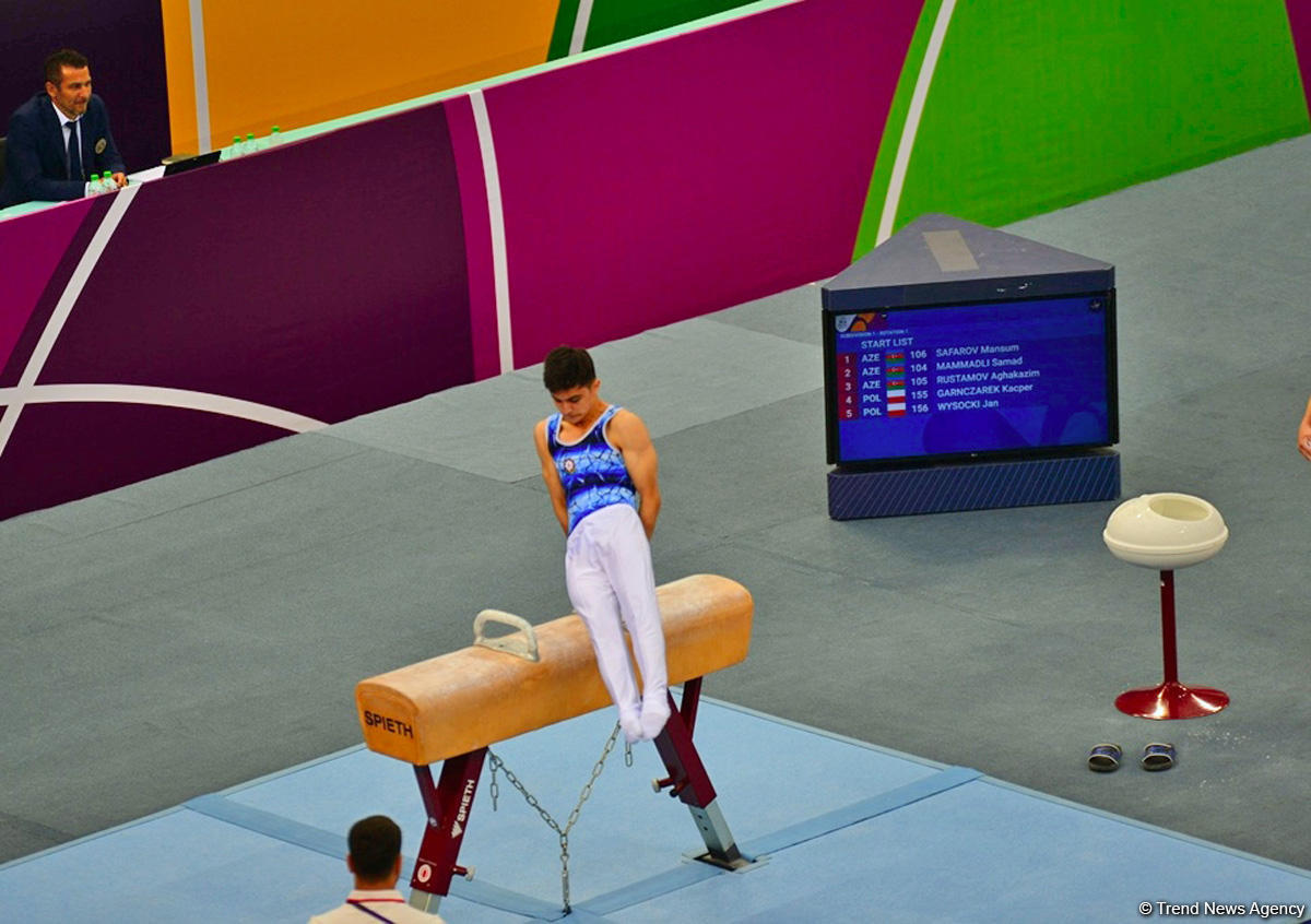 EYOF Baku 2019’s competitions in artistic gymnastics kick off at National Gymnastics Arena [PHOTO]