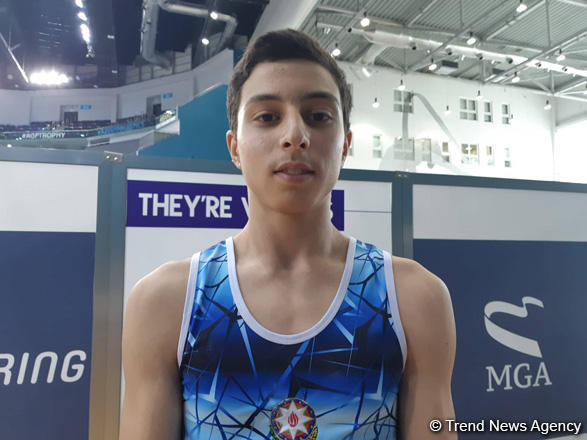 Azerbaijani gymnast talks best performance at EYOF Baku 2019