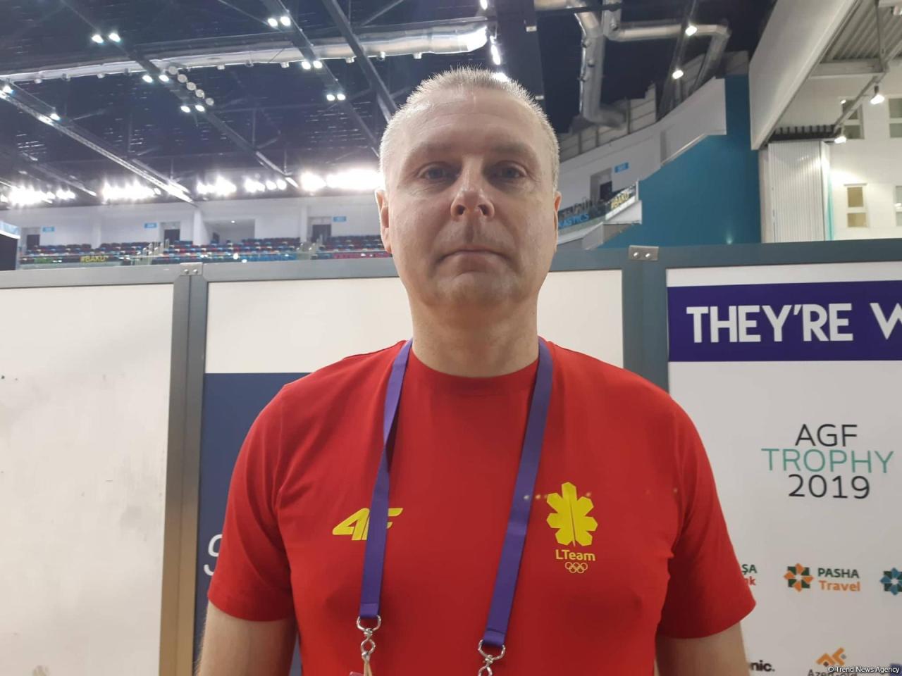 EYOF Baku 2019: Hall of National Gymnastics Arena very good - Lithuanian delegation