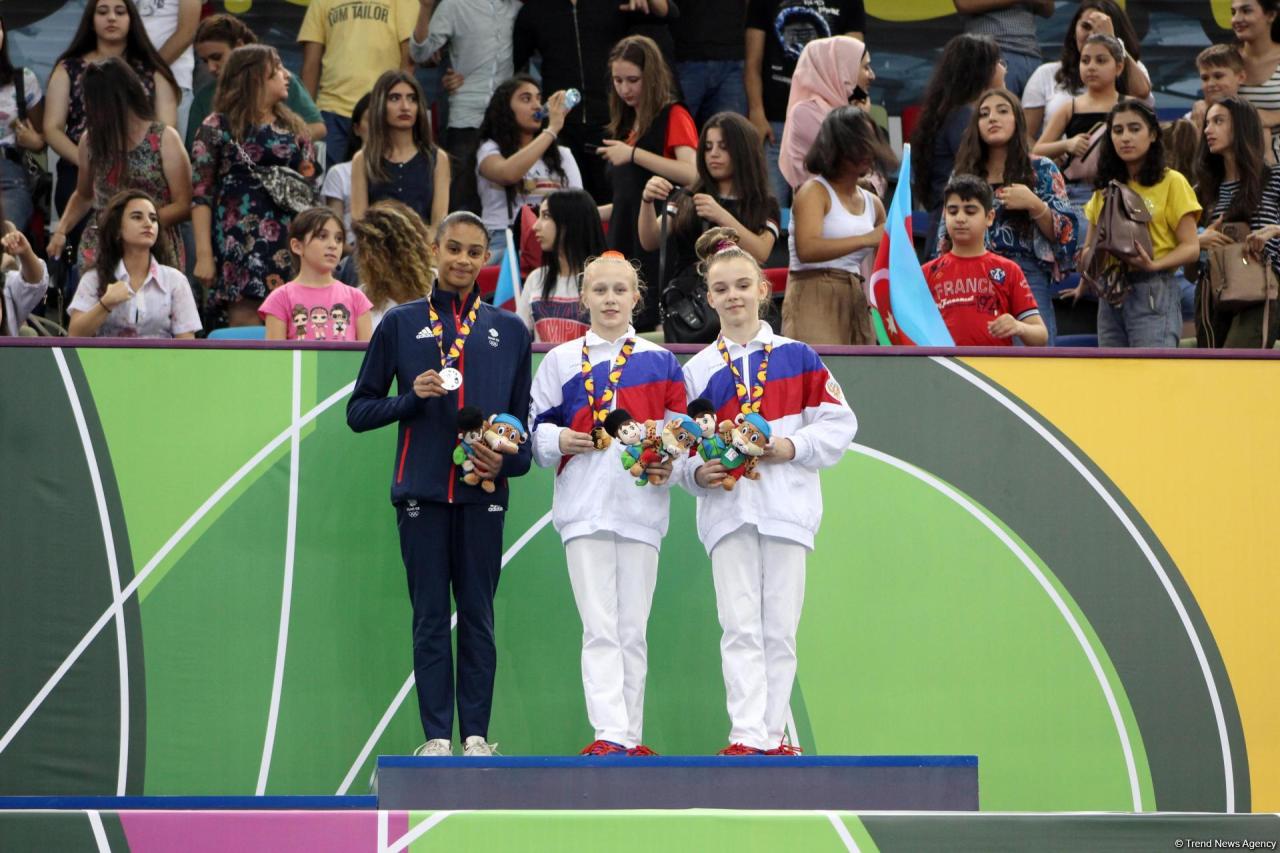 Russian gymnast grabs gold in EYOF Baku 2019 individual all-around competitions [PHOTO]