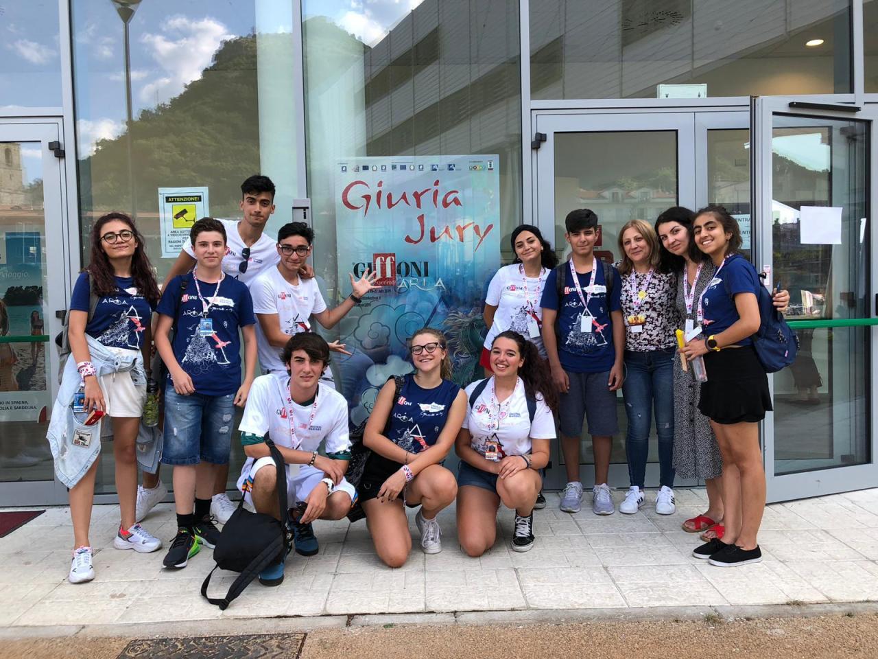 Local teenagers join Giffoni Film Festival [PHOTO]