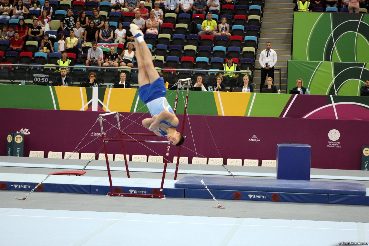 Fourth day of artistic gymnastics competitions kick off as part of EYOF Baku 2019 [PHOTO]