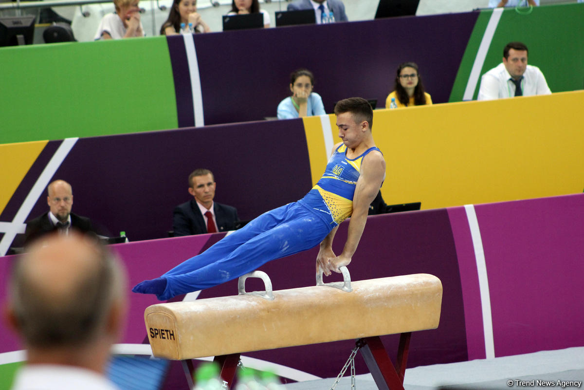 Best moments of 4th day of artistic gymnastics competitions at EYOF Baku 2019 [PHOTO]