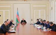 President Ilham Aliyev chairs meeting on country's socio-economic field <span class="color_red">[UPDATE]</span>