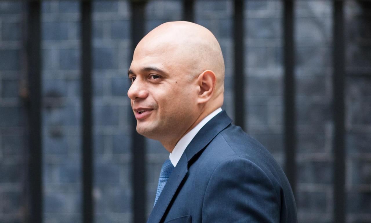 UK's Javid: our economy is strong enough to cope with no-deal Brexit