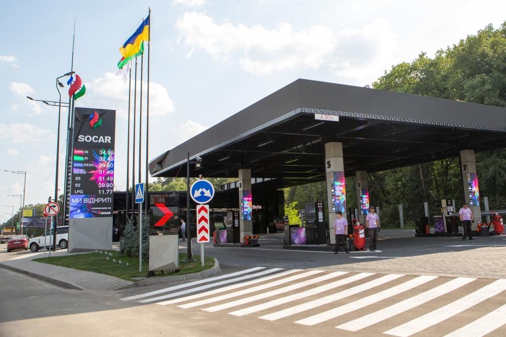 SOCAR opens new gas filling station in Ukraine