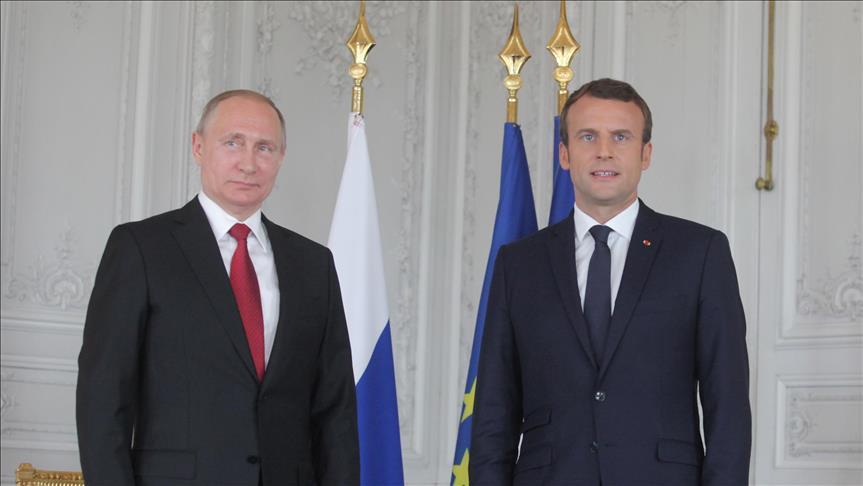 Putin, Macron discuss Karabakh