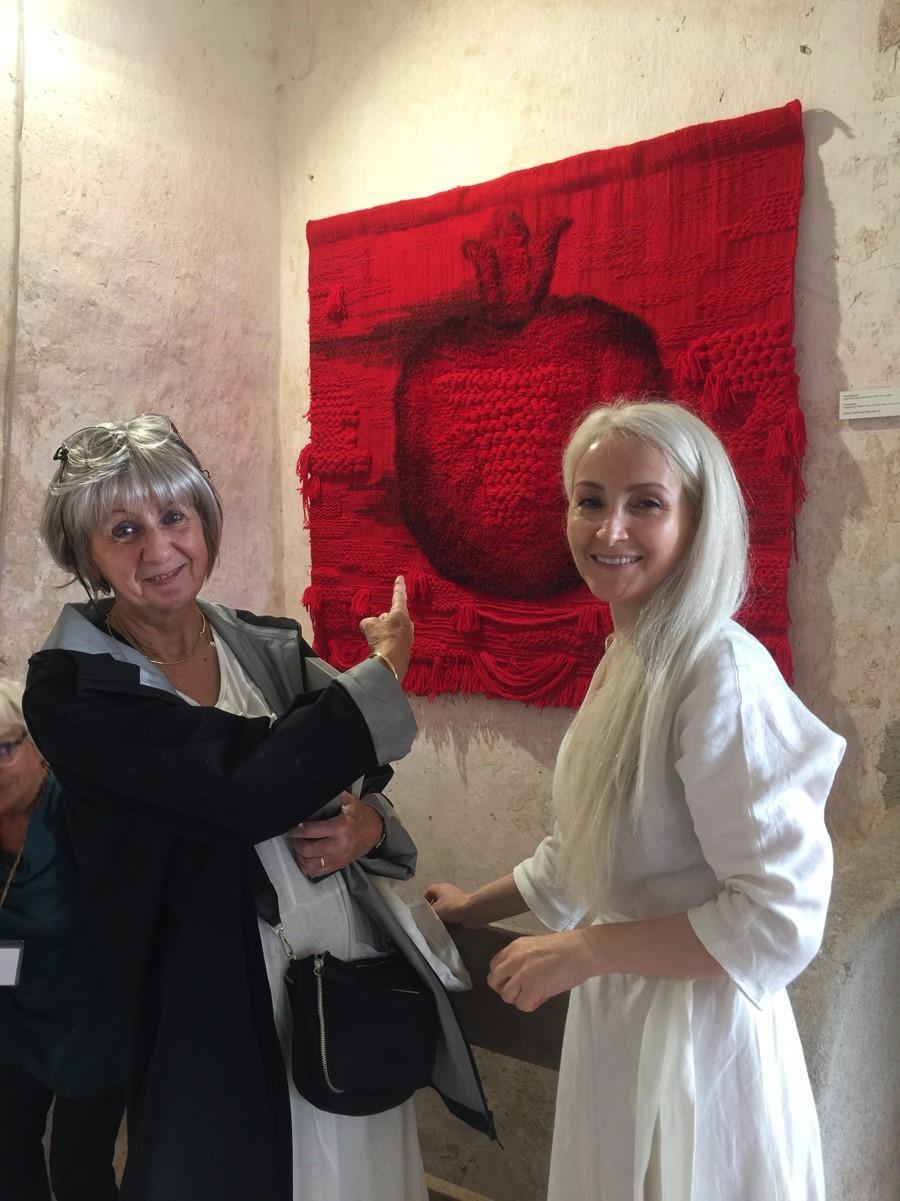 Azerbaijani artist’s "Pomegranate" presented in "Gardens of Eden"