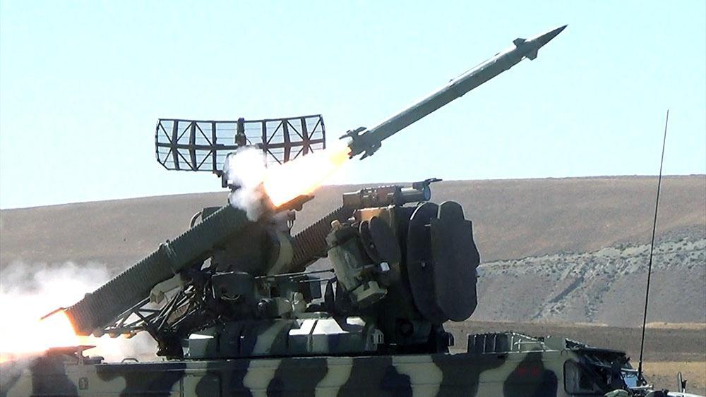 Combat firing carried out by air defense means of Azerbaijani Armed Forces [PHOTO]