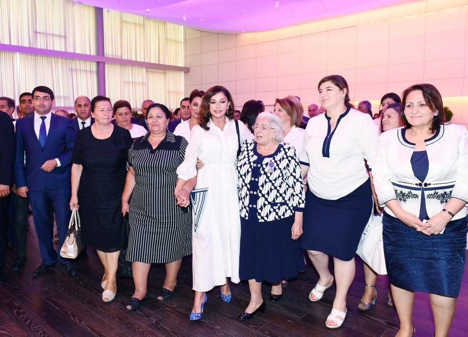 Azerbaijan's First VP Mehriban Aliyeva attends event with IDPs [PHOTO]