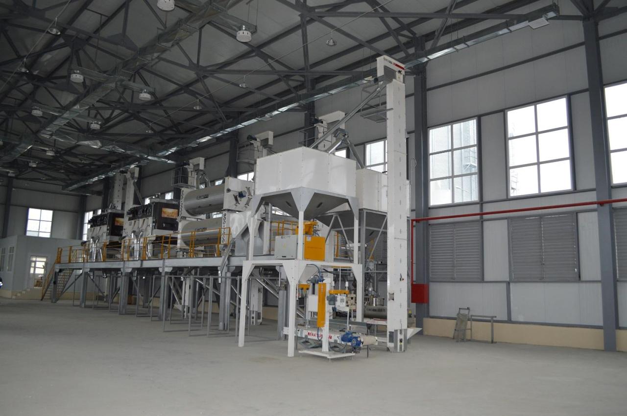 Construction of seed processing plant in Azerbaijan’s Agjabadi district nears completion