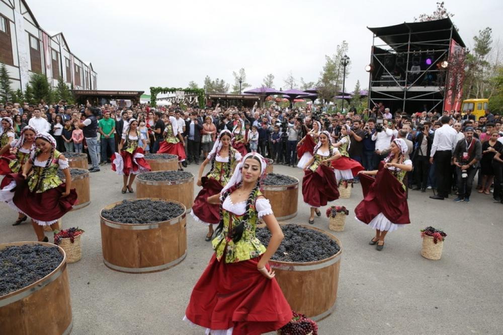 First Grape and Wine Festival opens in Azerbaijan’s Shamakhi district [PHOTO]