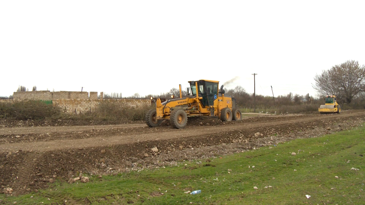 Large-scale reconstruction of road infrastructure underway in Azerbaijani districts [PHOTO]