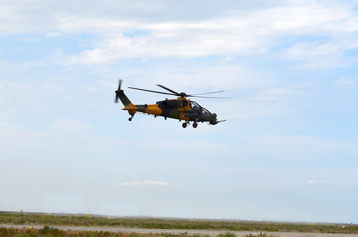 Combat helicopters used in "TurAz Qartali - 2019" exercises [PHOTO/VIDEO]