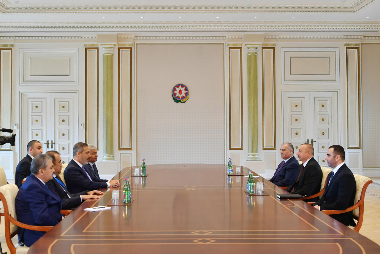 President Ilham Aliyev receives heads of Special Service Bodies of Turkic-speaking States [UPDATE]