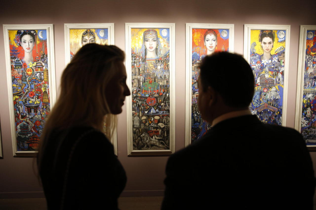 Sakit Mammadov presents his paintings in Turkey [PHOTO] - Gallery Image