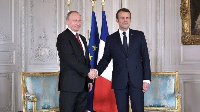 Putin, Macron discuss upcoming 2+2 Format Talks in Moscow