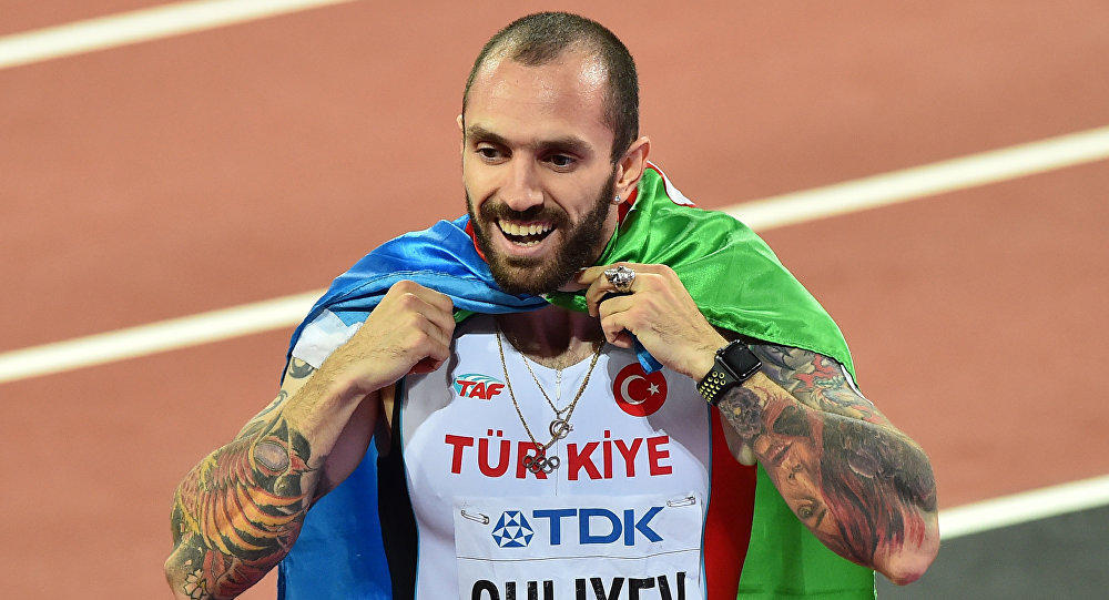 Azerbaijani athlete becomes best sprinter in men’s 200m race