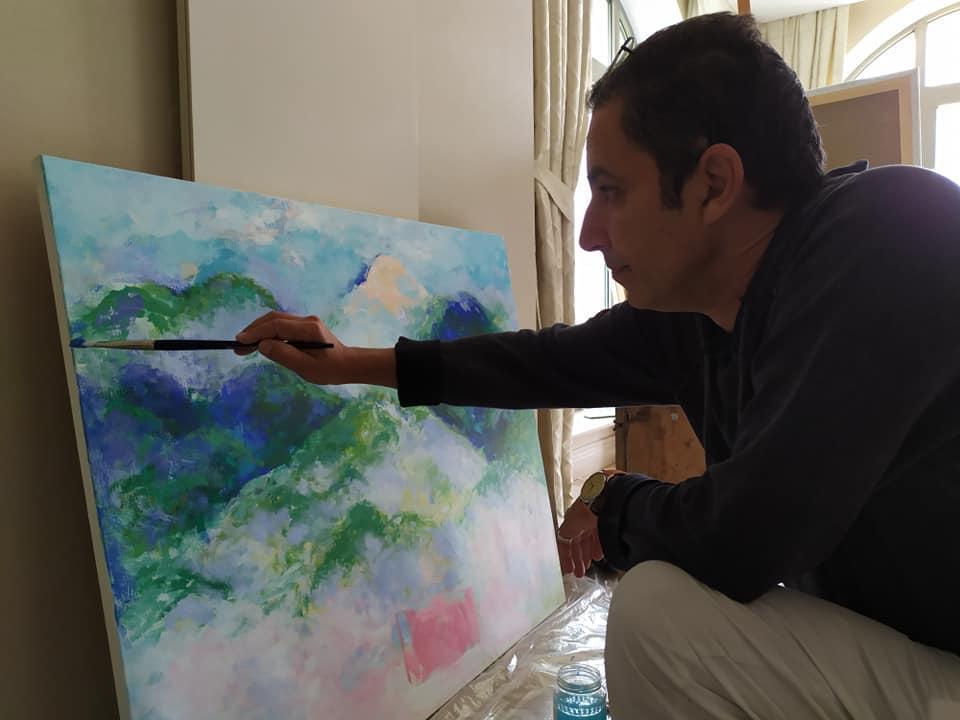 Art Zone painting symposium underway in Gabala [PHOTO] - Gallery Image