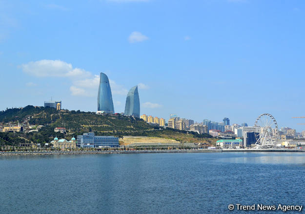 Changeable cloudy weather expected in Baku