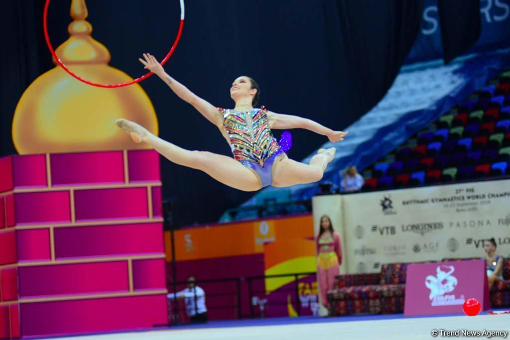 Best moments of 2nd day of Rhythmic Gymnastics World Championships in Baku [PHOTO]