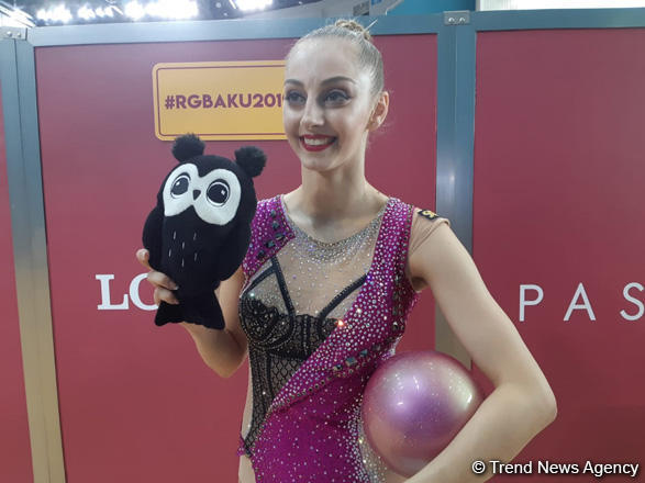 Bulgarian gymnast: I was very excited to perform today