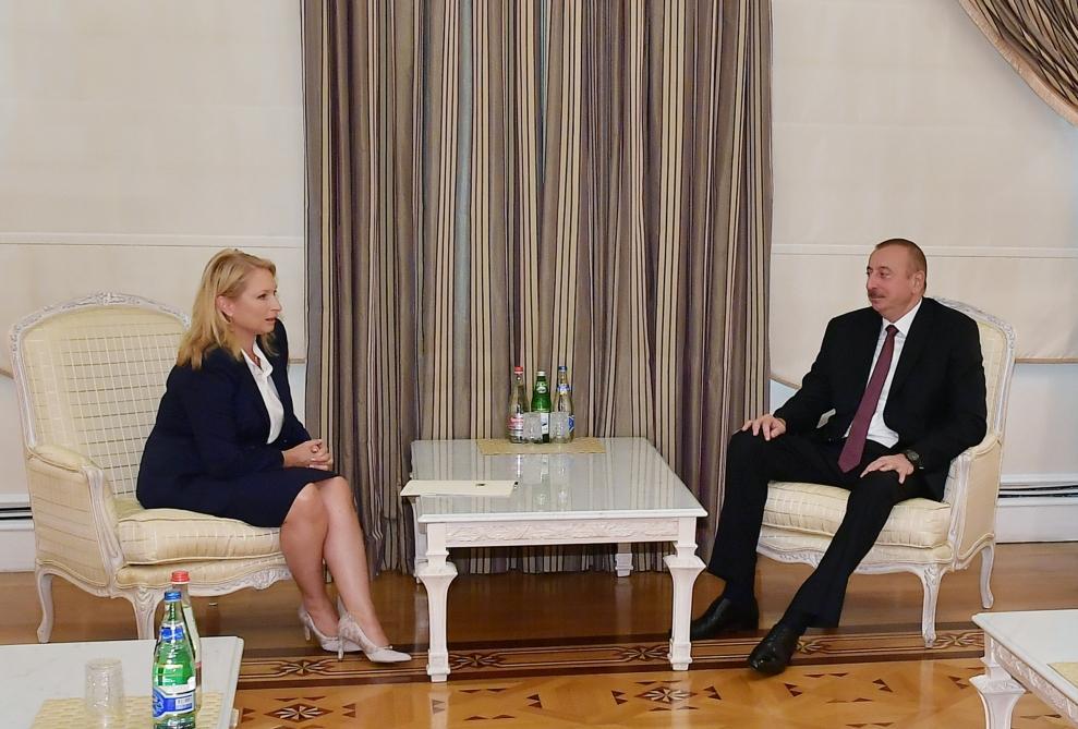 President Ilham Aliyev receives Georgian minister of economy and sustainable development [UPDATE]