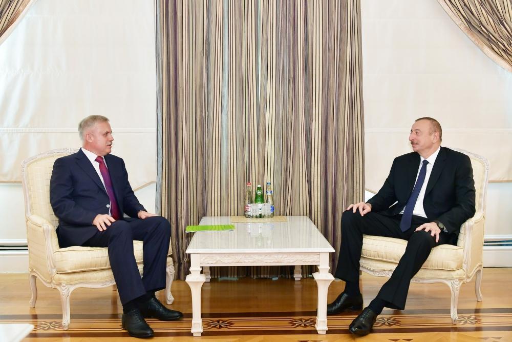 President Ilham Aliyev receives State Secretary of Security Council of Belarus [UPDATE]
