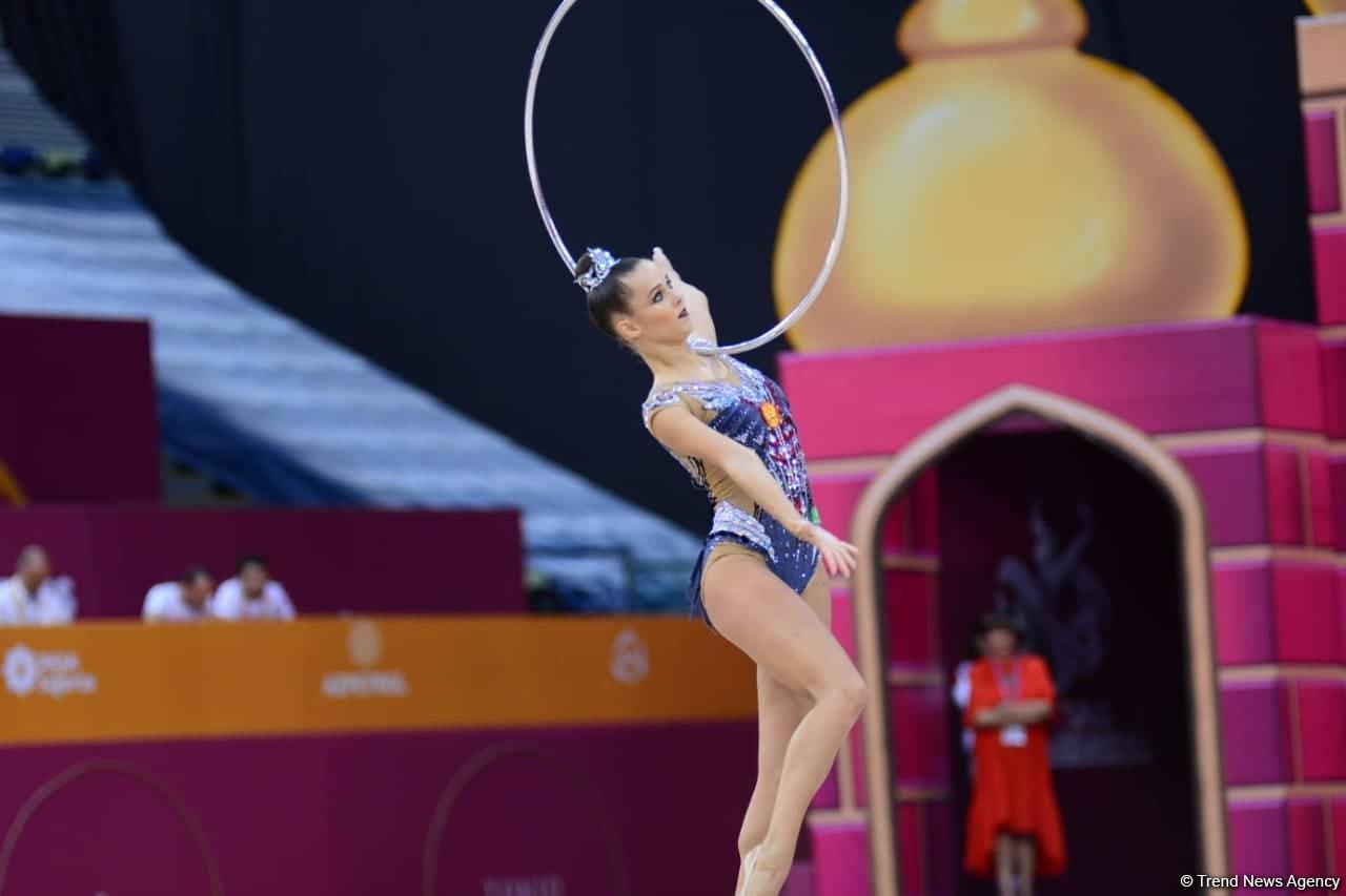 Russia’s Selezneva grabs gold at Rhythmic Gymnastics World Championships in Baku [PHOTO]